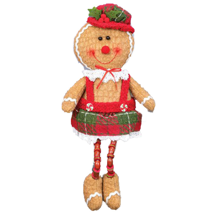 Gingerbread Girl Shelf Sitter - Designer DIY