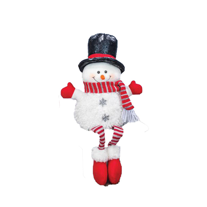 Cozy Snowman Shelf Sitter | Top Hat - Designer DIY