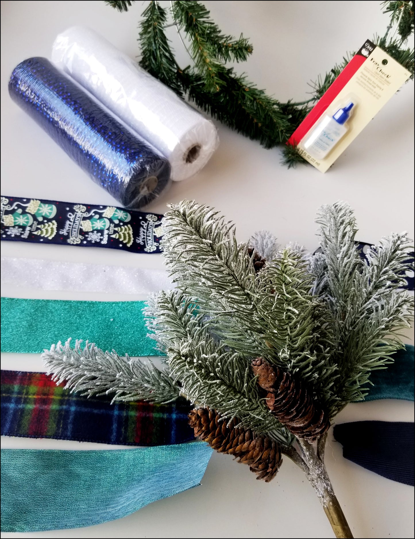 Christmas Wreath Kit - Designer DIY