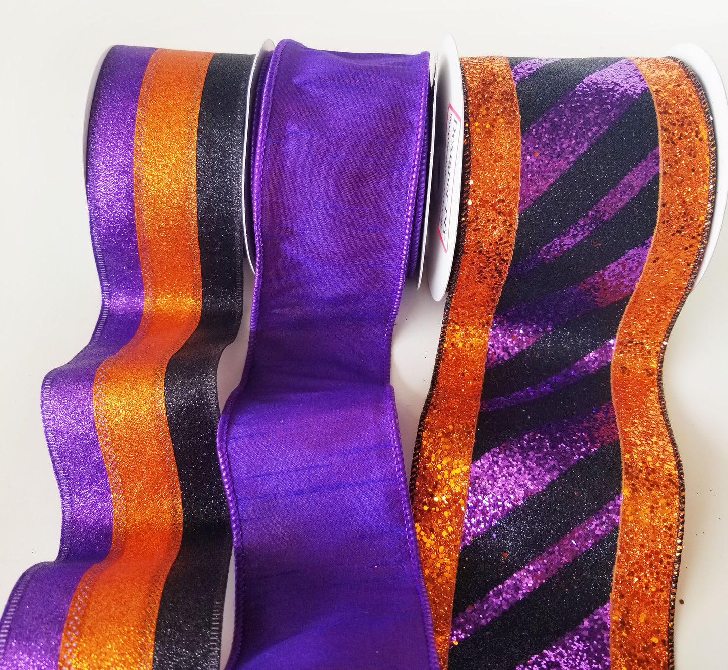 Ribbon Collection | Black Orange Purple - Designer DIY