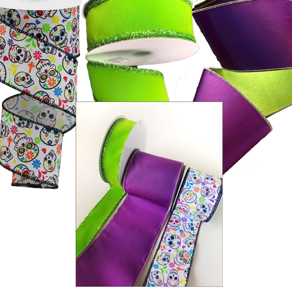 Ribbon Collection | Sugar Skulls - Designer DIY