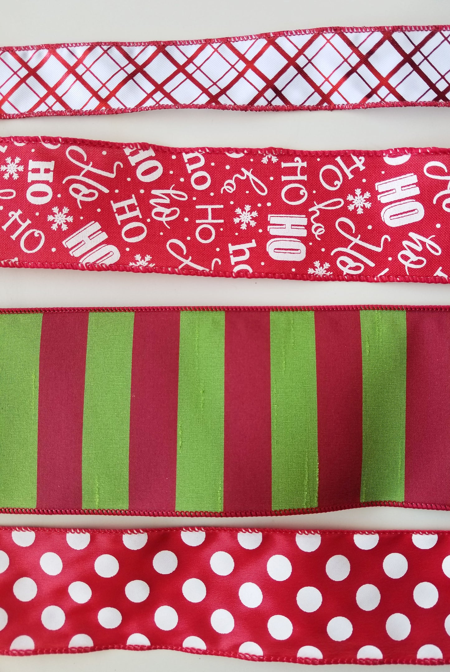 Merry Christmas Wreath Making Kit | Red & Lime - Designer DIY