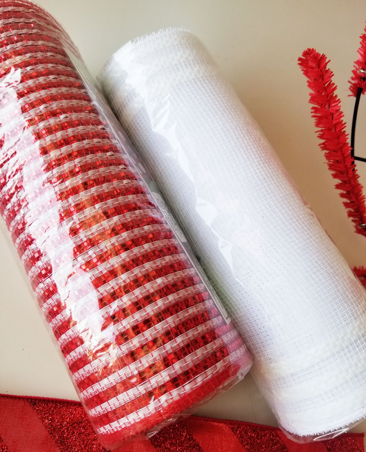 Merry Christmas Santa Wreath Kit - Designer DIY