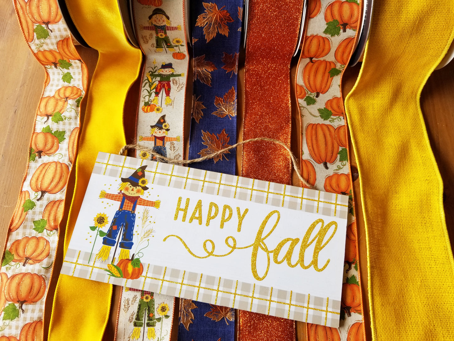 2.5" Scarecrow Ribbon - Designer DIY