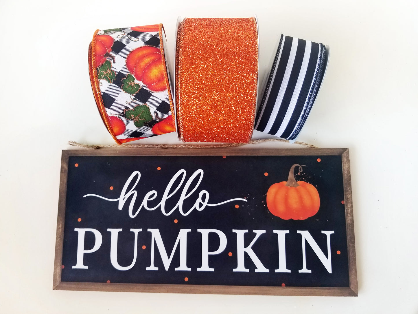 Ribbon Collection | Hello Pumpkin Set - Designer DIY