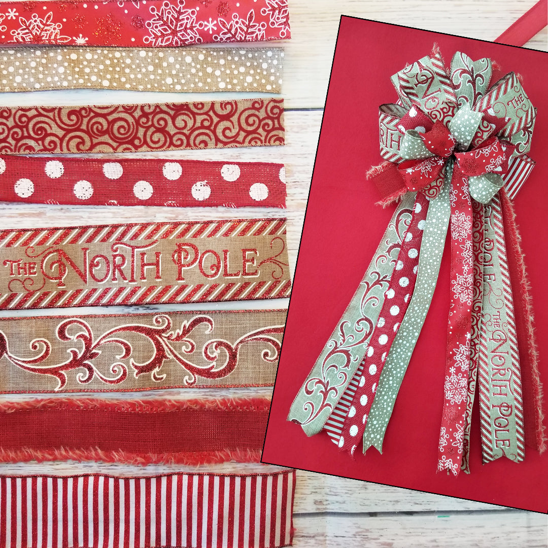 Santa Bow Making Kit | Advanced - Designer DIY
