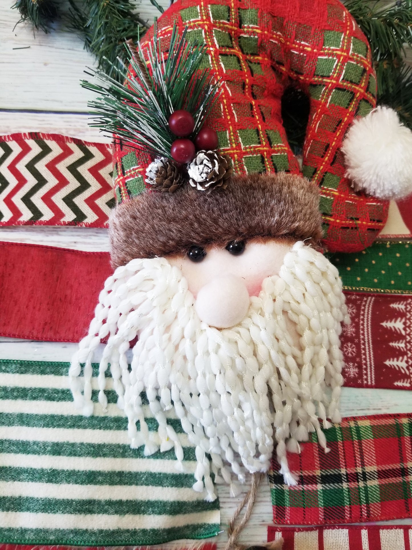 Christmas Santa Wreath Kit - Designer DIY