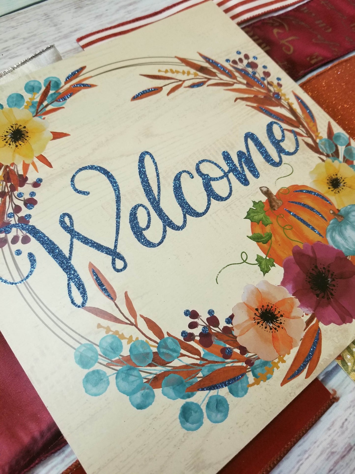 Fall Wreath Kit | Harvest Welcome - Designer DIY