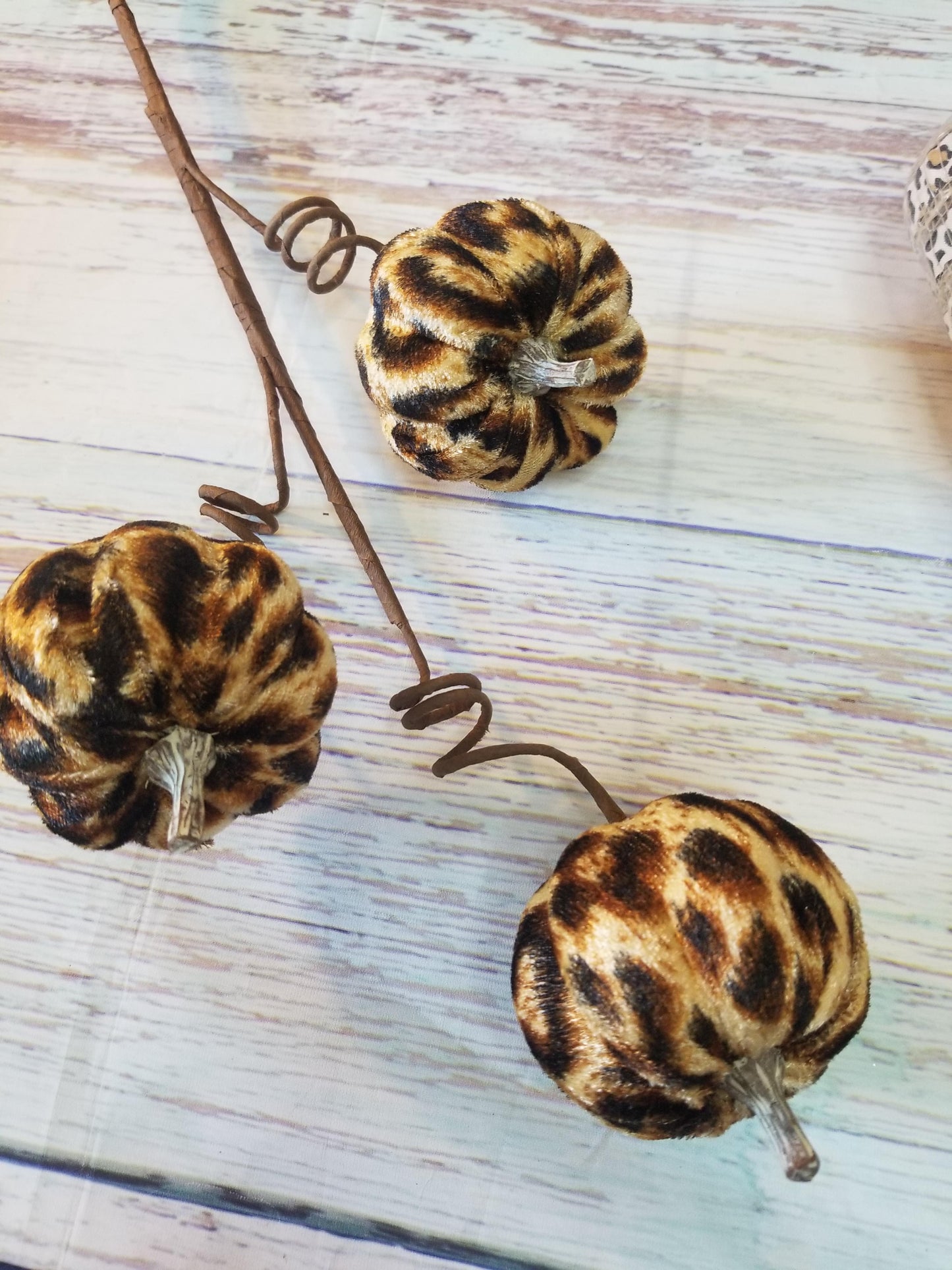 Fall Wreath Kit | Leopard Pumpkin - Designer DIY