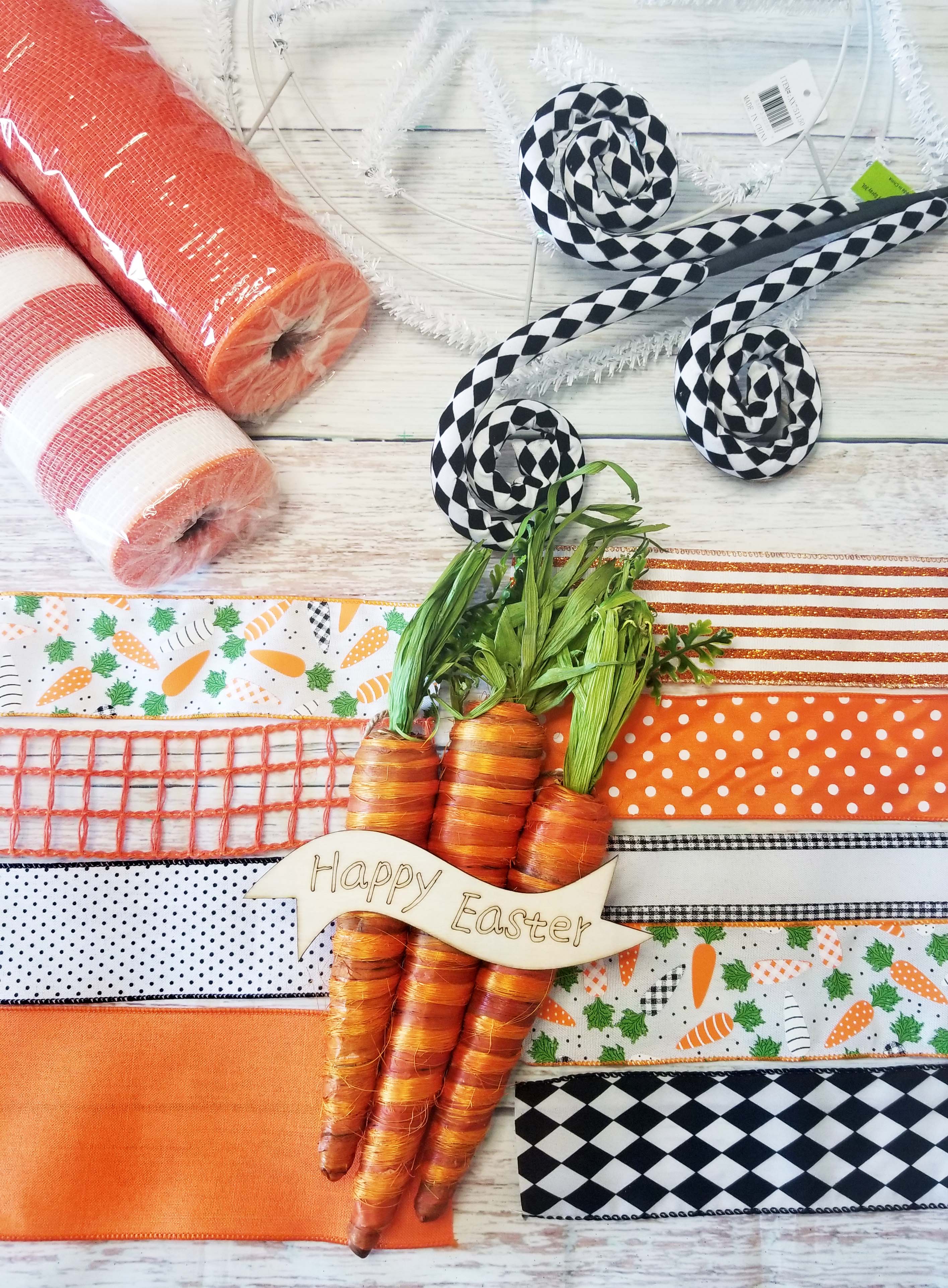 Good Easter carrot check Wreath 24