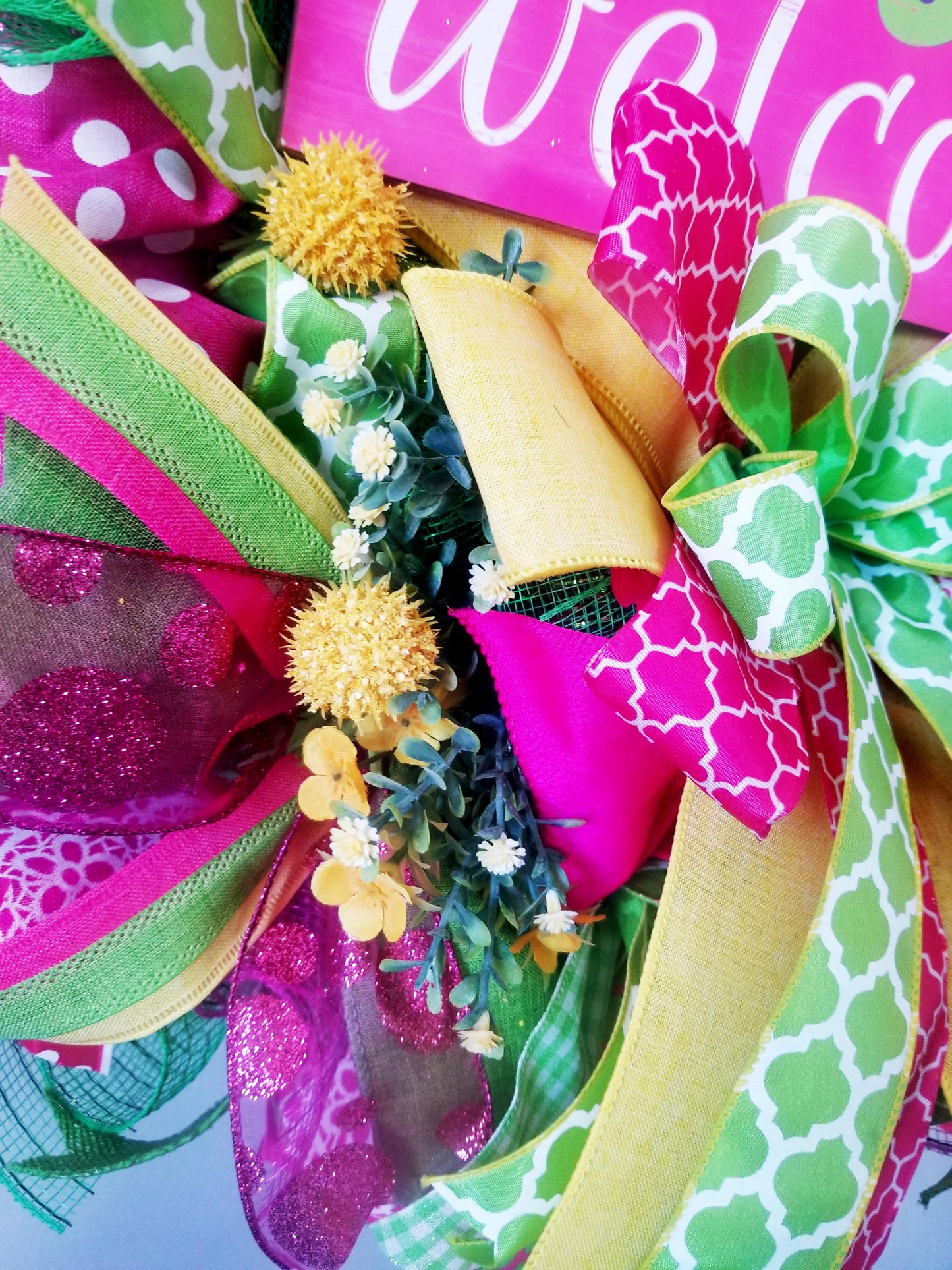 Welcome Wreath | Bright Spring & Summer - Designer DIY