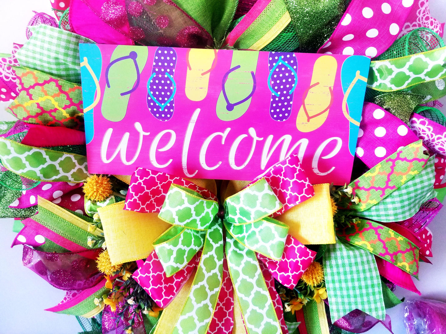 Welcome Wreath | Bright Spring & Summer - Designer DIY