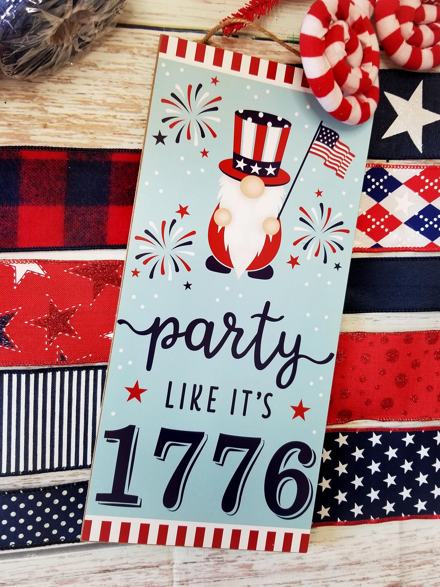 Patriotic Wreath Kit | Party Like It's 1776 - Designer DIY