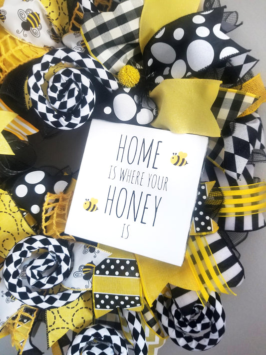 Summer Wreath | Home is Where Your Honey Is