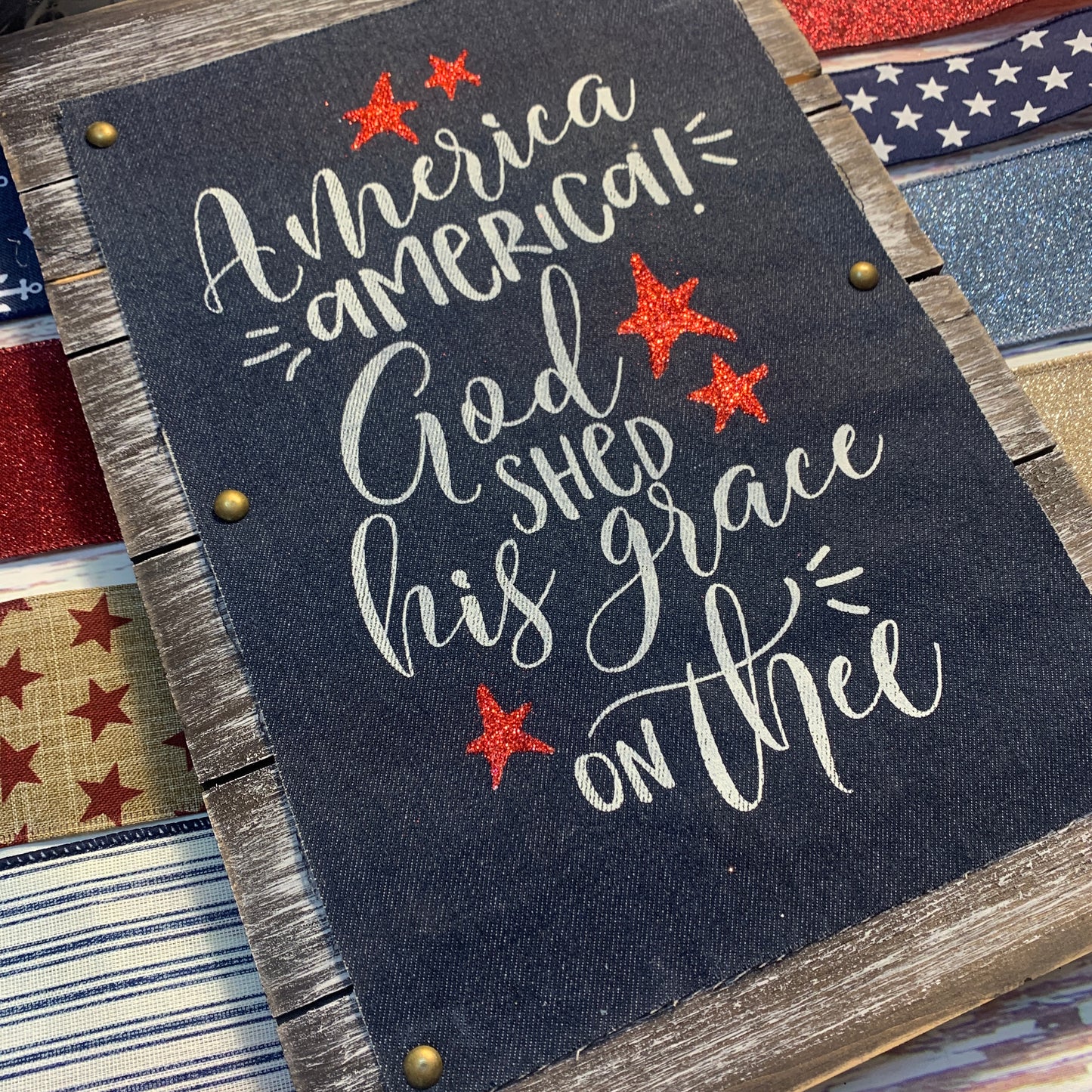 4th of July Wreath Kit | Patriotic Wreath Kit