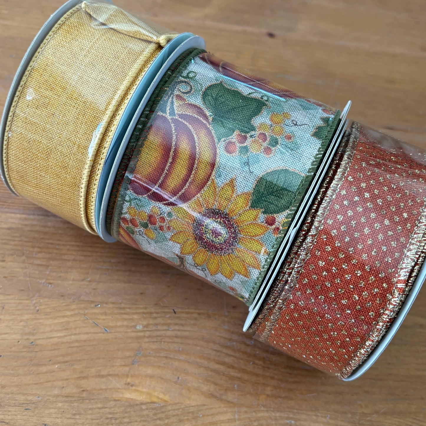 Ribbon Collection | Fall Pumpkins & Sunflowers - Designer DIY