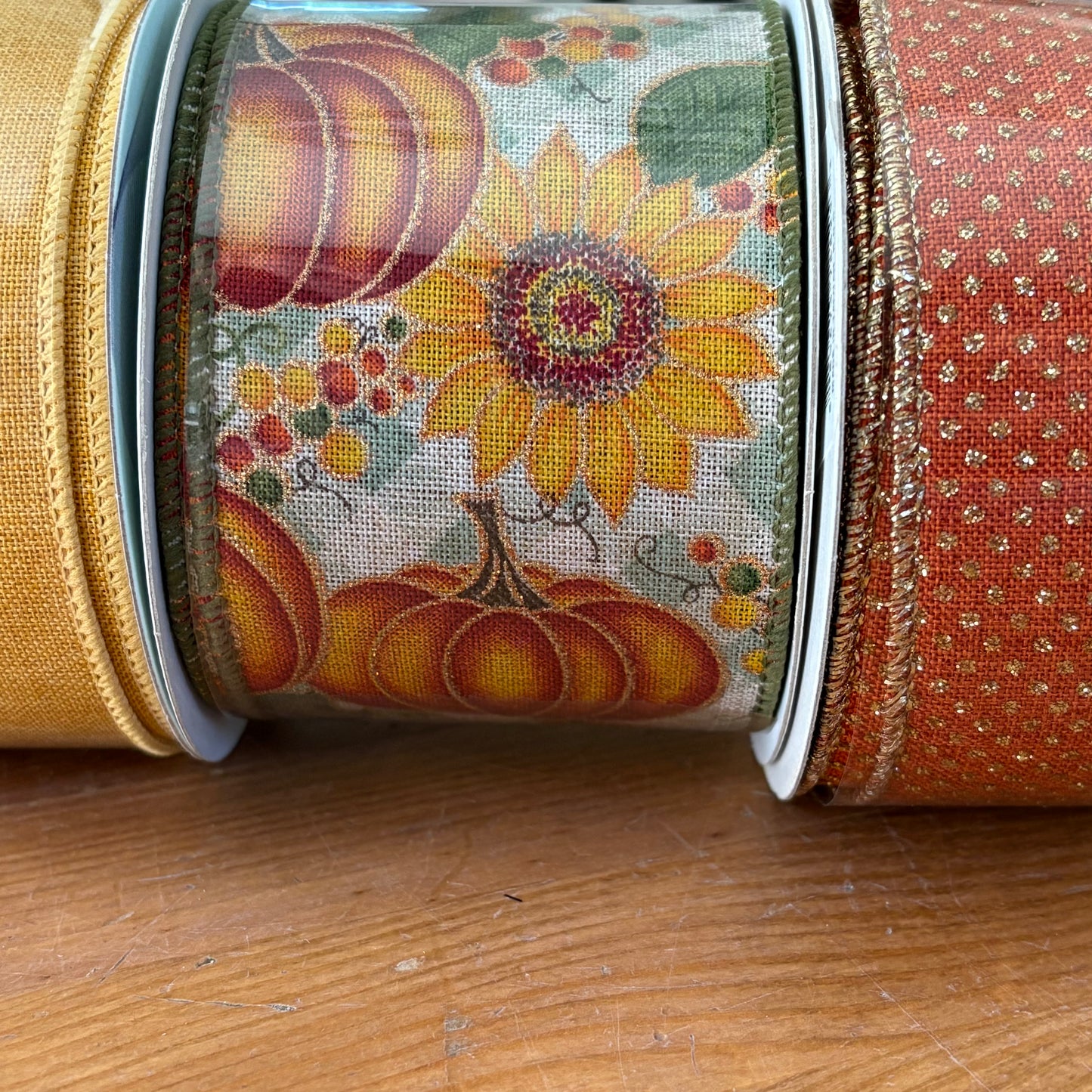 Ribbon Collection | Fall Pumpkins & Sunflowers - Designer DIY
