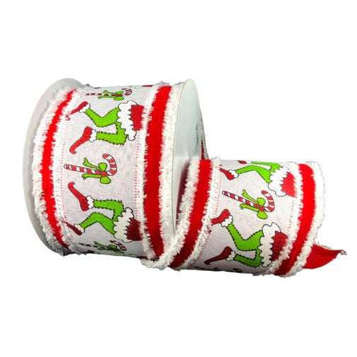 4" Christmas Monster Ribbon - Designer DIY