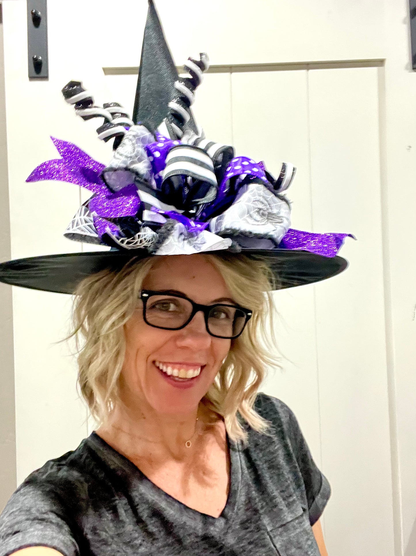 DIY Witch Hat Kit | Orange, Purple, Black - Designer DIY