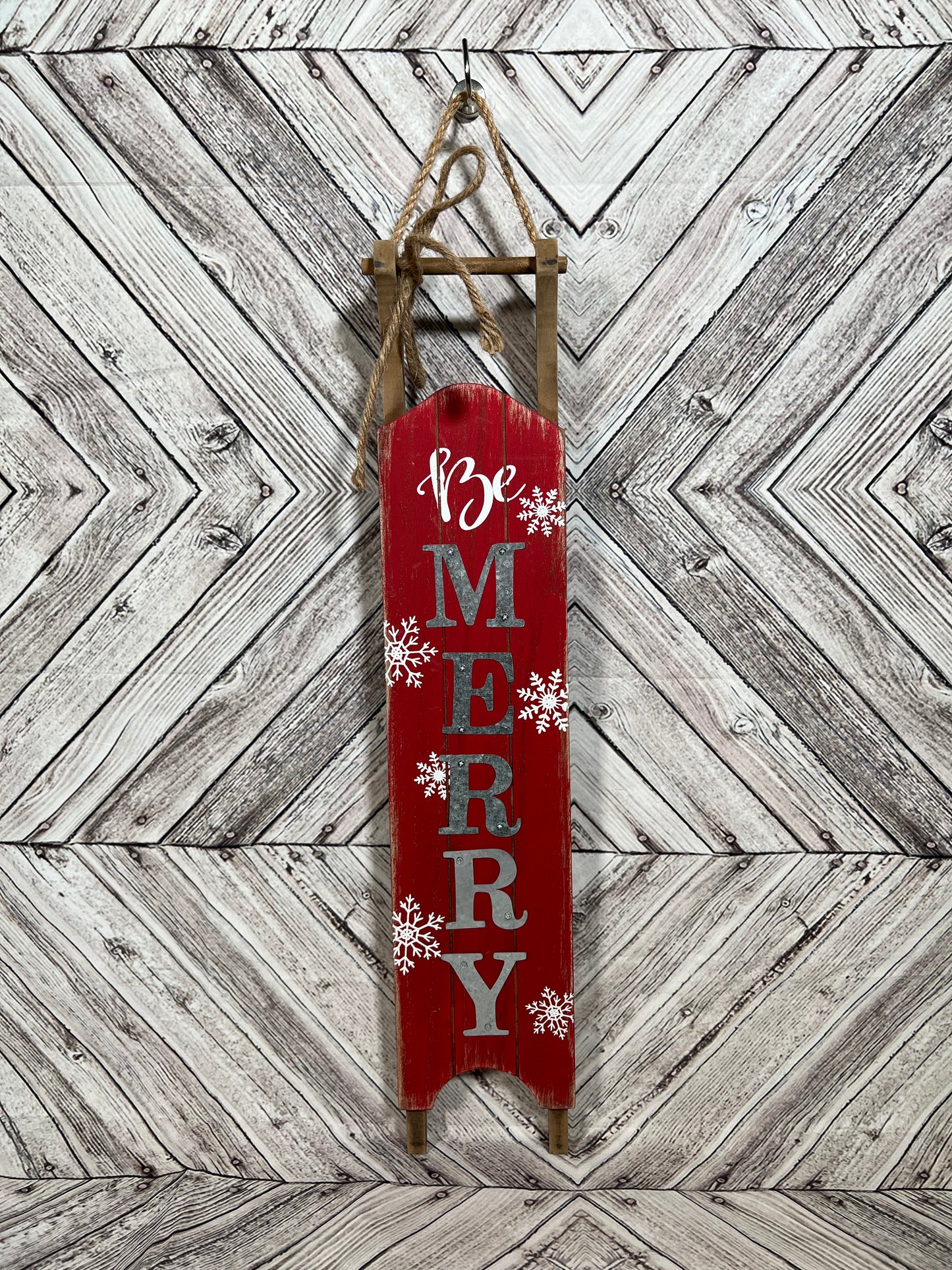Be Merry | Christmas Sled