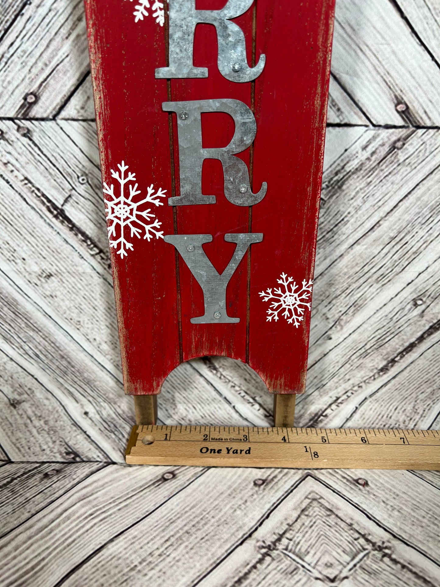 Be Merry | Christmas Sled
