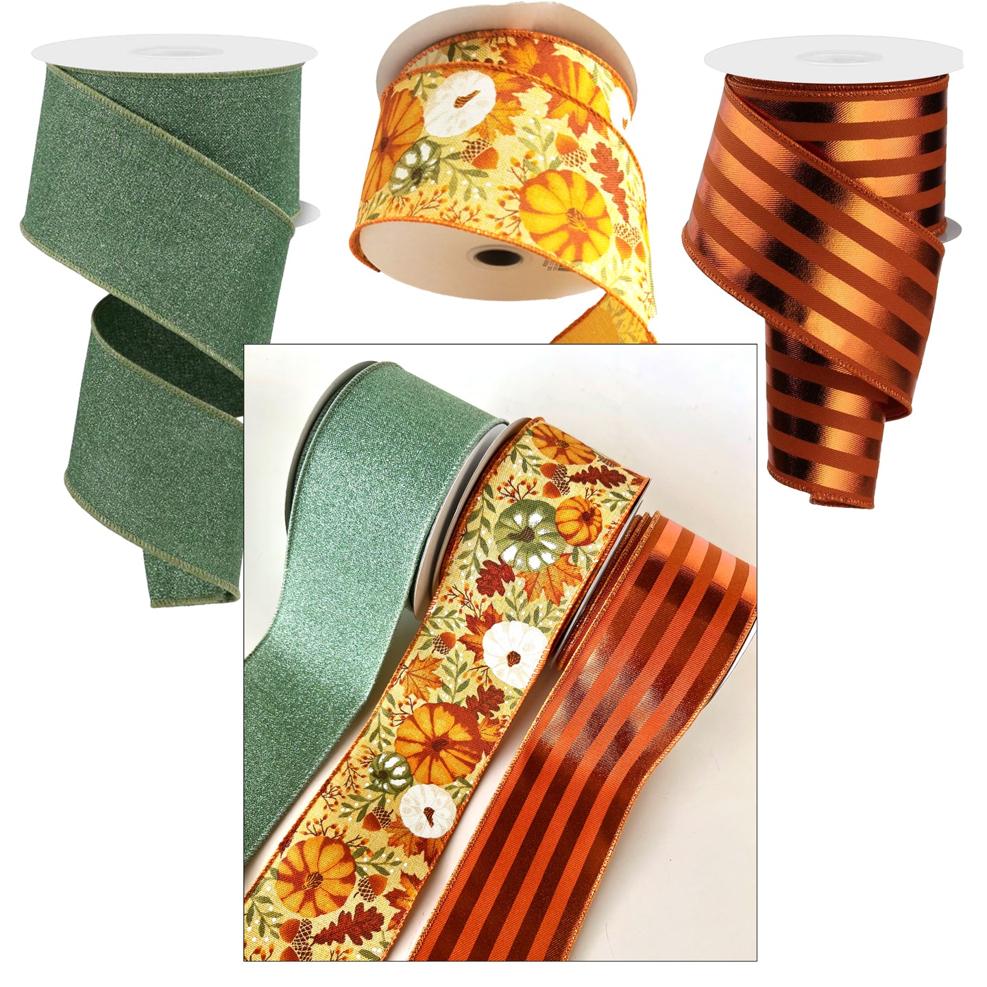 Ribbon Collection | Fall Pumpkin - Designer DIY