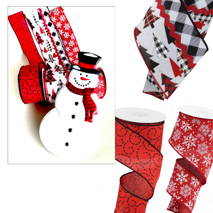 Ribbon Collection | Snowman - Designer DIY