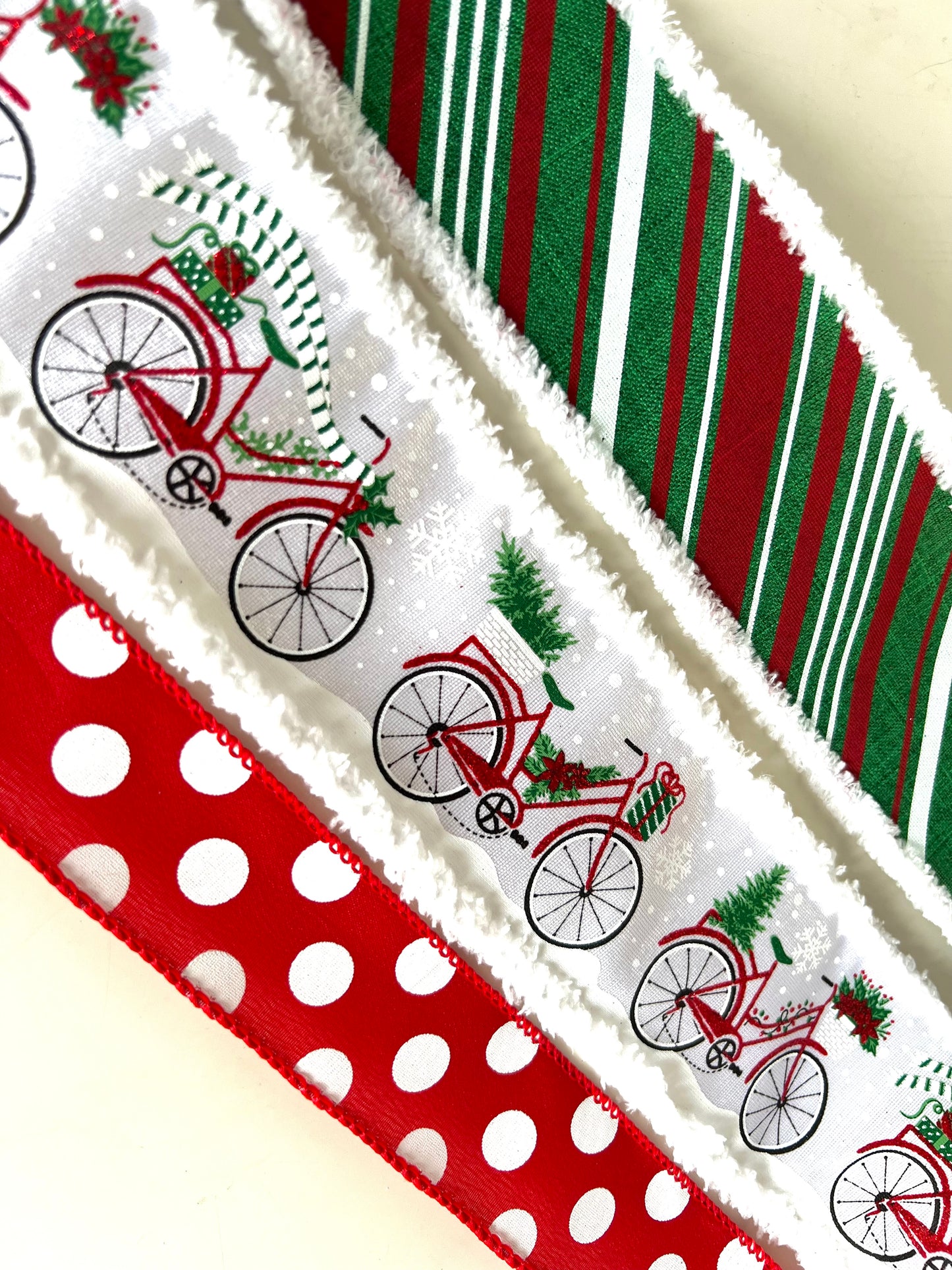 Ribbon Collection | Christmas Bicycle - Designer DIY