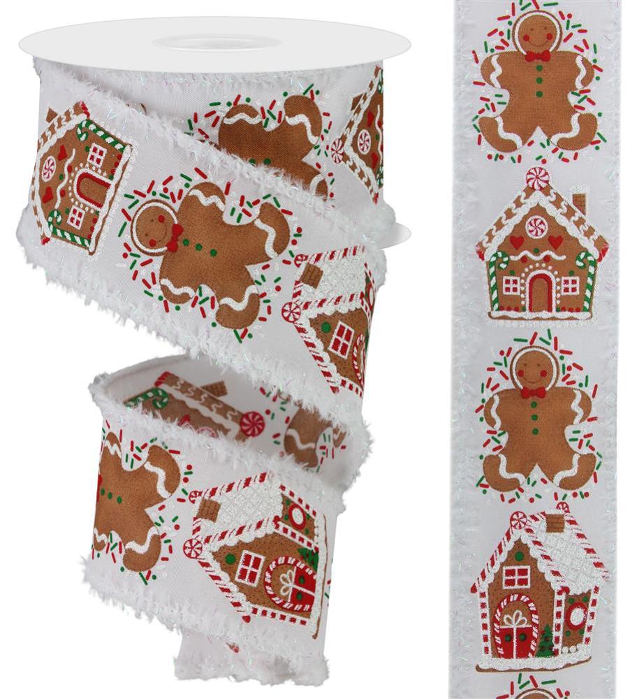 2.5" Gingerbread Ribbon