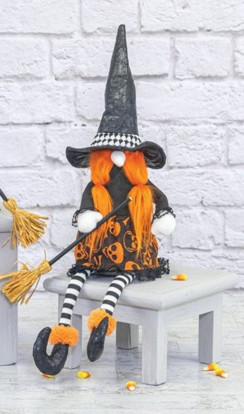 HALLOWEEN Witches Brooms Floral picks Craft Accessories Sparkly (3) NEW  Decor