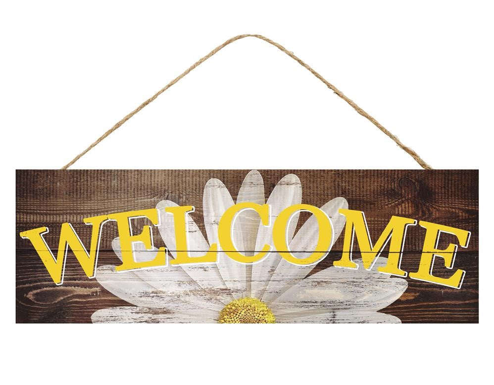 Welcome Daisy Sign - Designer DIY