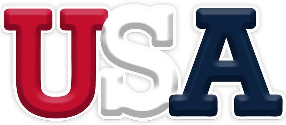 USA Metal Sign - Designer DIY