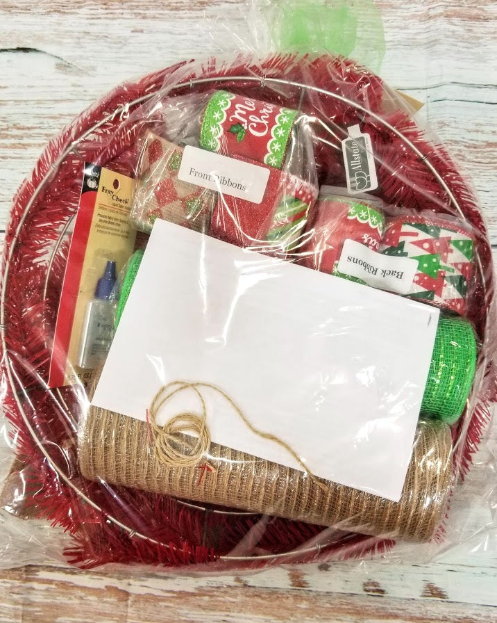 Joy Penguin DIY Wreath Kit - Designer DIY