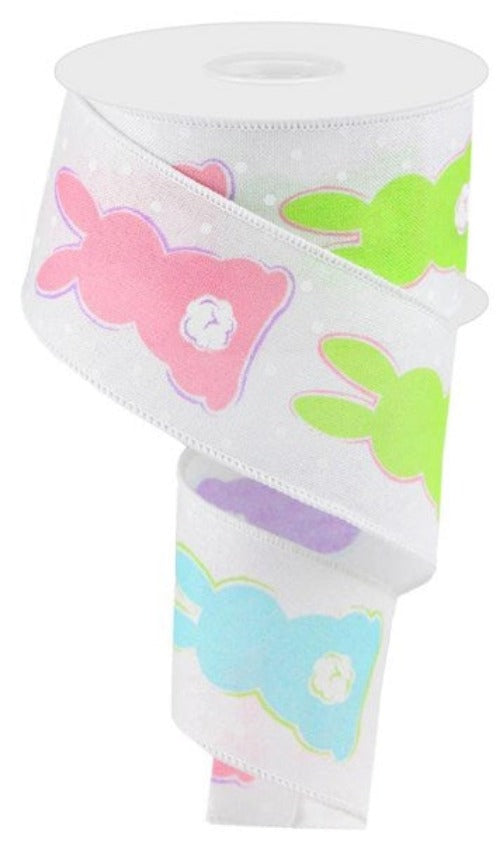 2.5" Easter Bunny Ribbon - Designer DIY