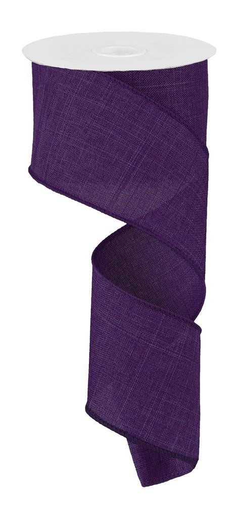 2.5" Purple Solid Ribbon - Designer DIY