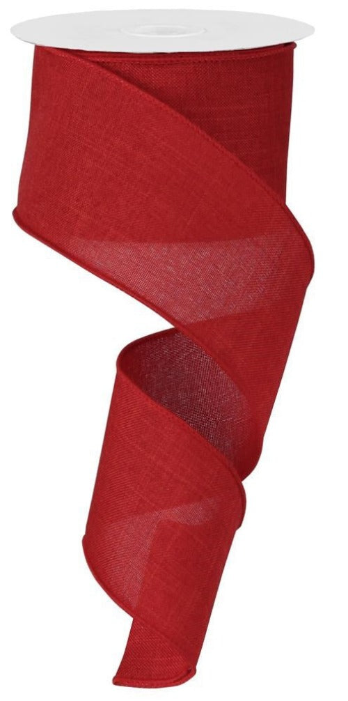 2.5" Red Solid Ribbon - Designer DIY