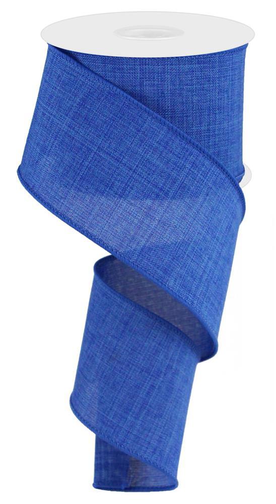 2.5" Royal Blue Solid Ribbon - Designer DIY