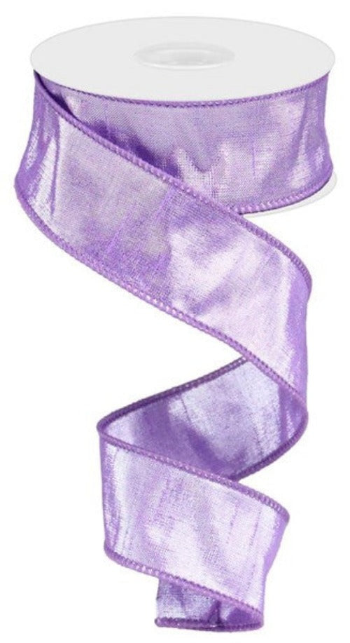 1.5" Light Purple Metallic Ribbon - Designer DIY