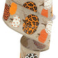 2.5" Leopard Pumpkin Ribbon - Designer DIY