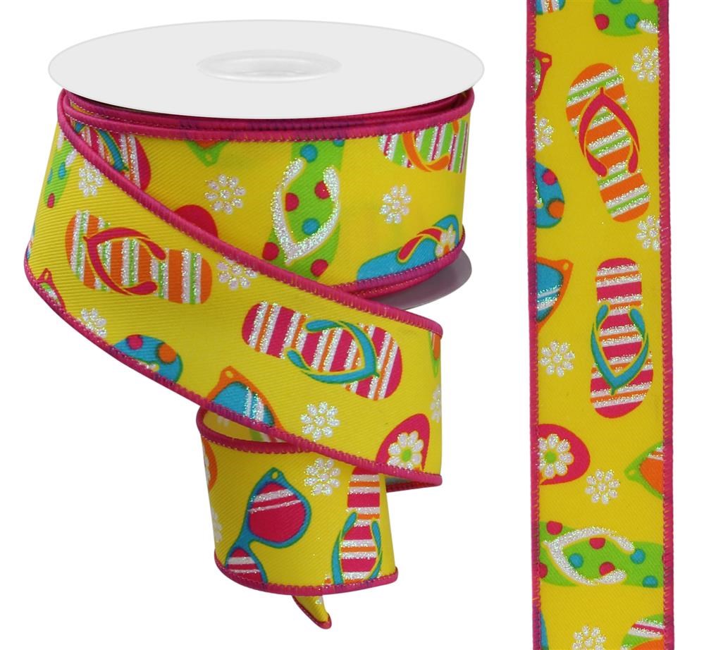 1.5" Flip Flop Ribbon - Designer DIY