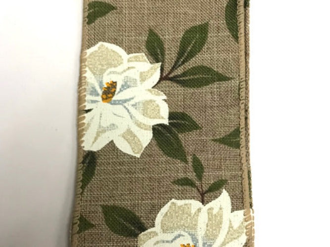 2.5" Magnolia Ribbon - Designer DIY