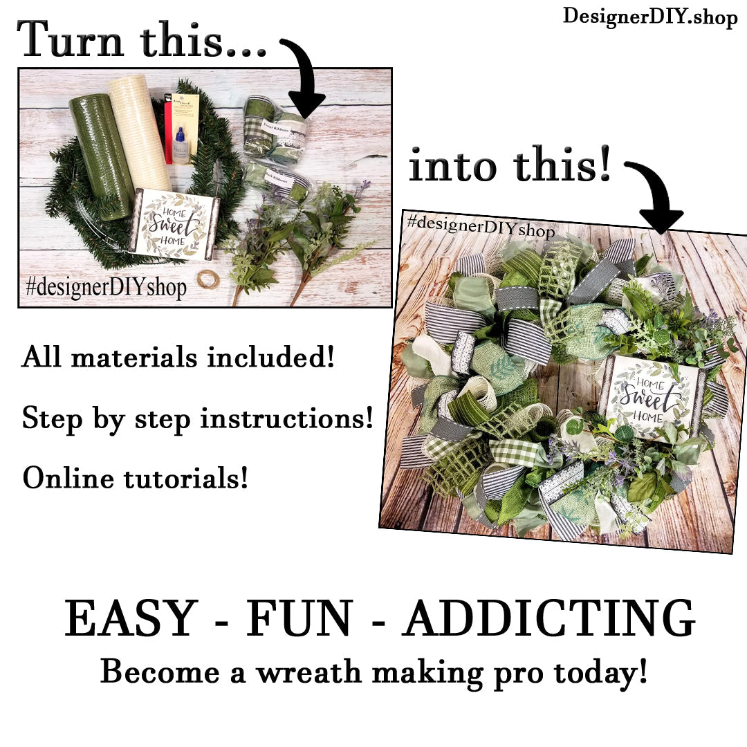How to make a wreath - Beginner Wreath Kits
