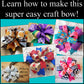 Halloween DIY Bow Kit | Ghost