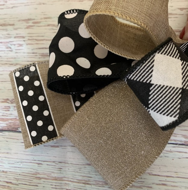 DIY Bow Kit | Polka Dot