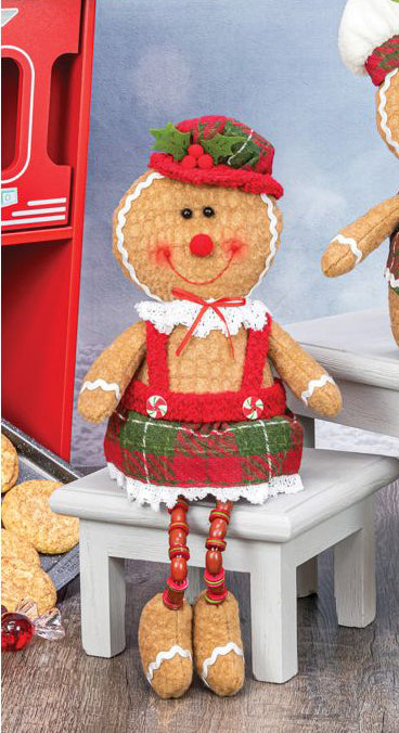 Gingerbread Girl Shelf Sitter - Designer DIY