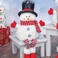 Cozy Snowman Shelf Sitter | Top Hat - Designer DIY