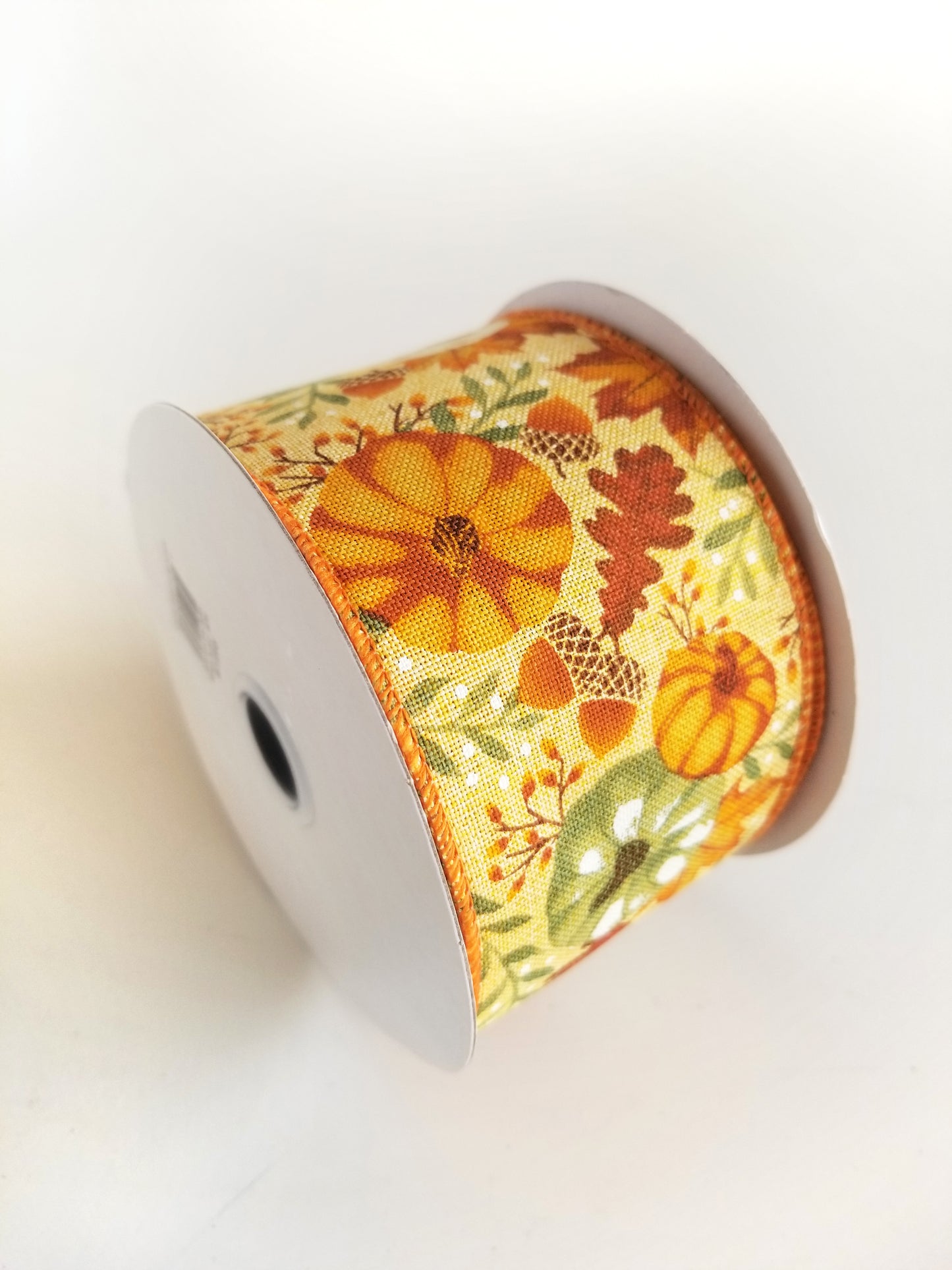 Fall Pumpkin Ribbon | Yellow