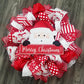 Merry Christmas Santa Wreath Kit - Designer DIY
