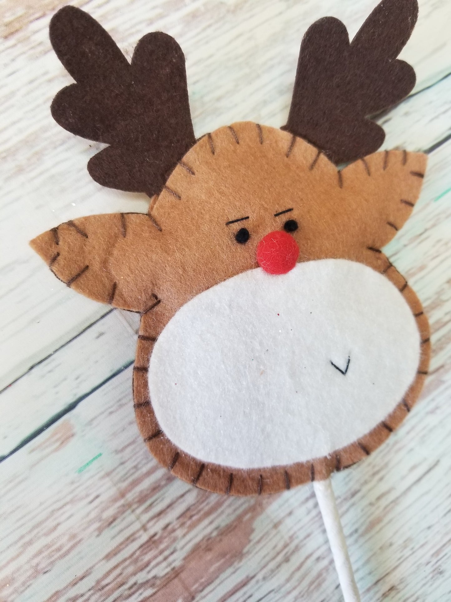 Christmas Reindeer Pick - Designer DIY