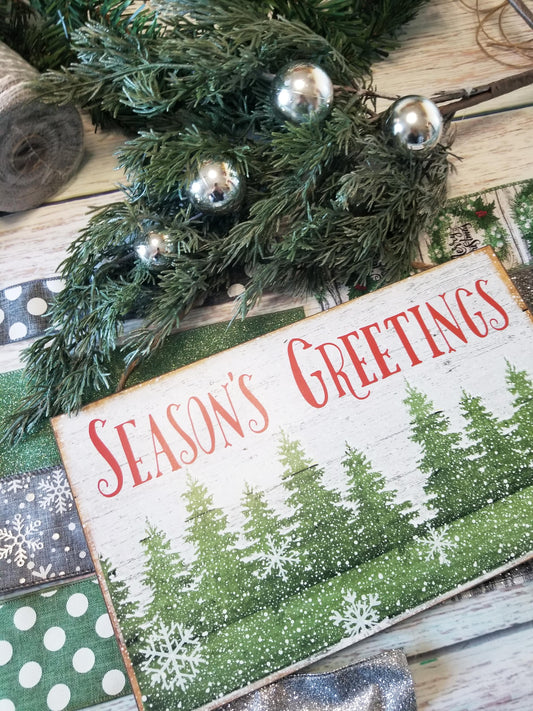 Winter Wreath Kit | Season's Greetings